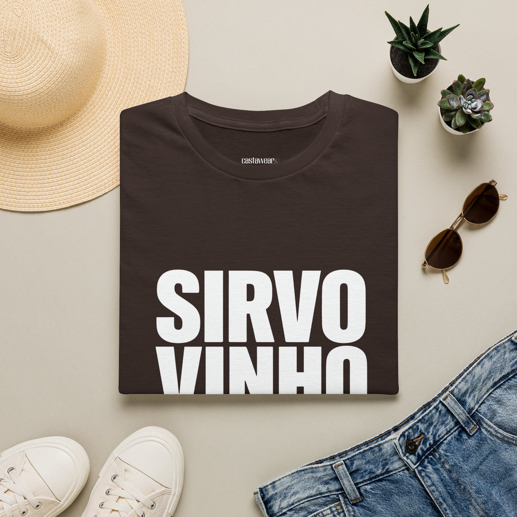 Sirvo vinho T-Shirt