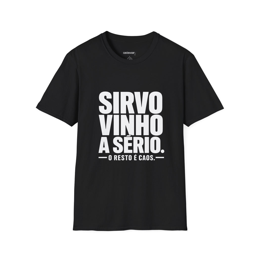 Sirvo vinho T-Shirt
