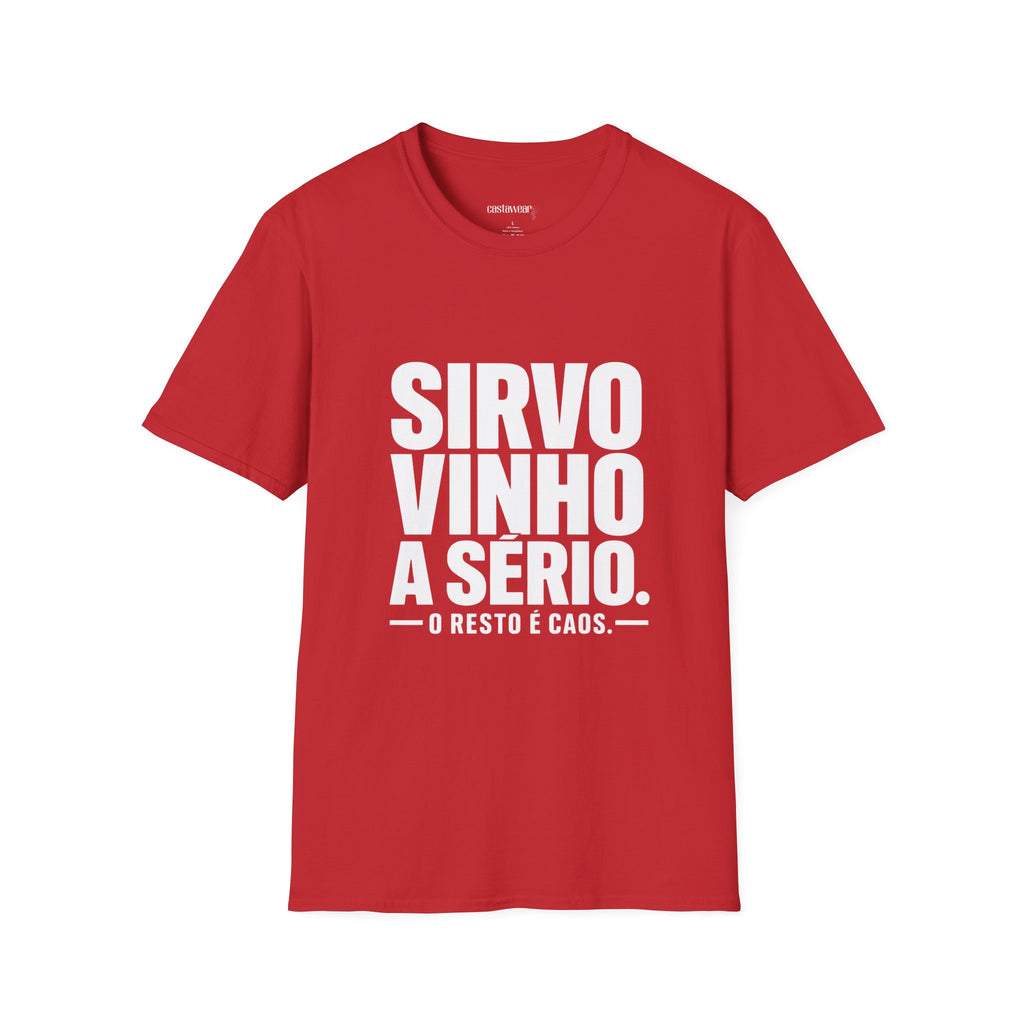 Sirvo vinho T-Shirt