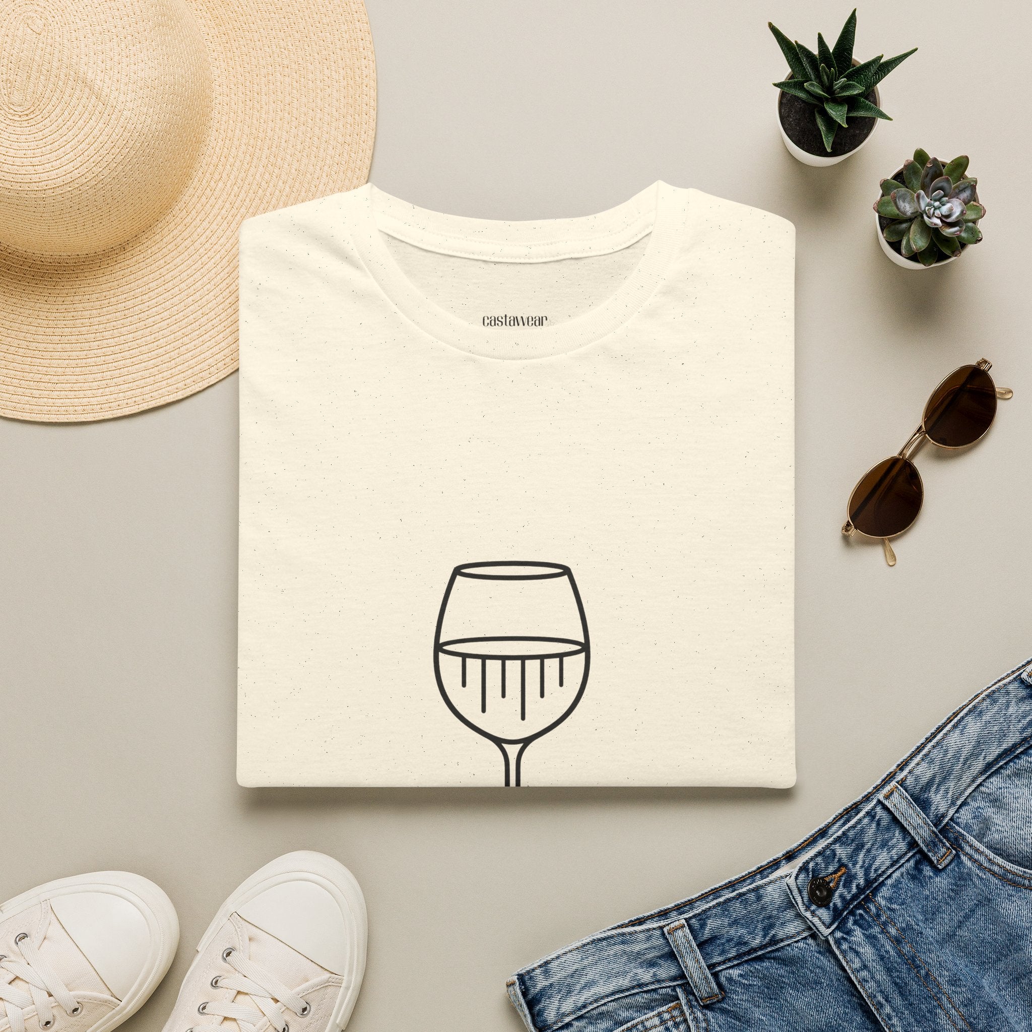 Confio nas Pernas do Vinho T-Shirt