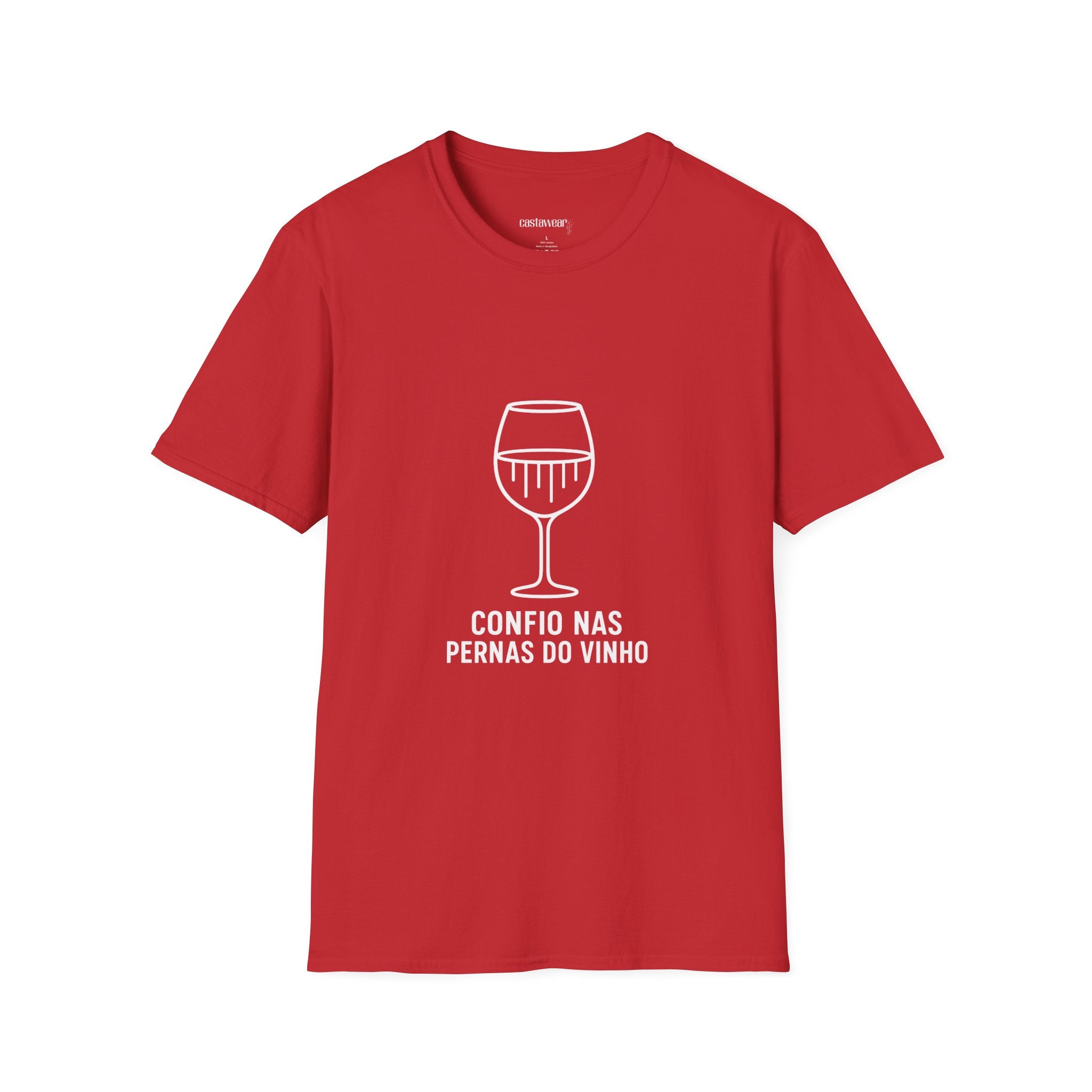 Confio nas Pernas do Vinho T-Shirt