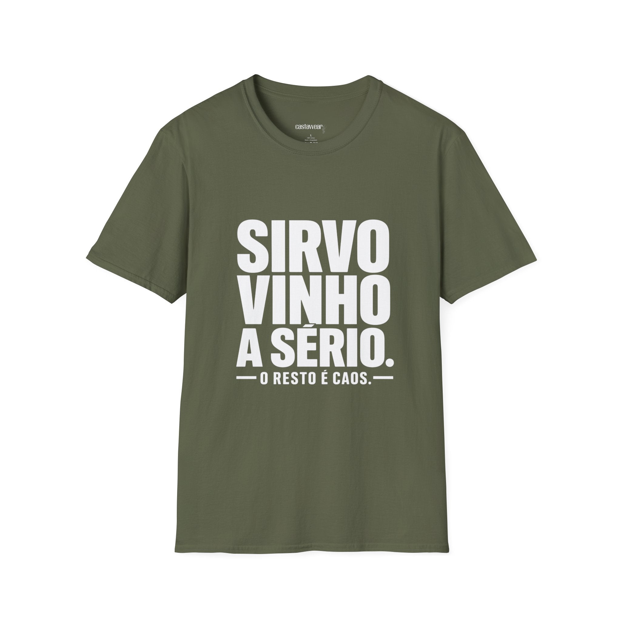 Sirvo vinho T-Shirt