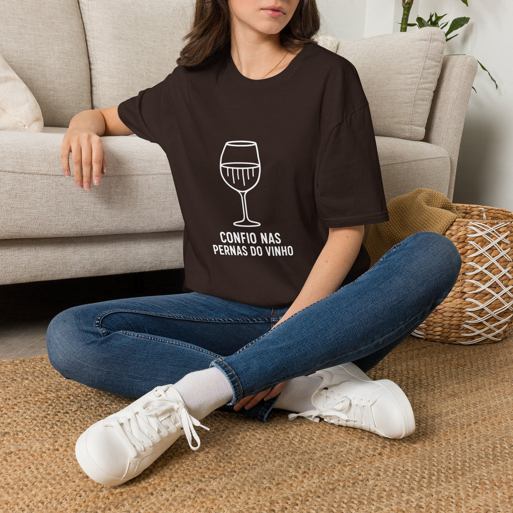 Confio nas Pernas do Vinho T-Shirt