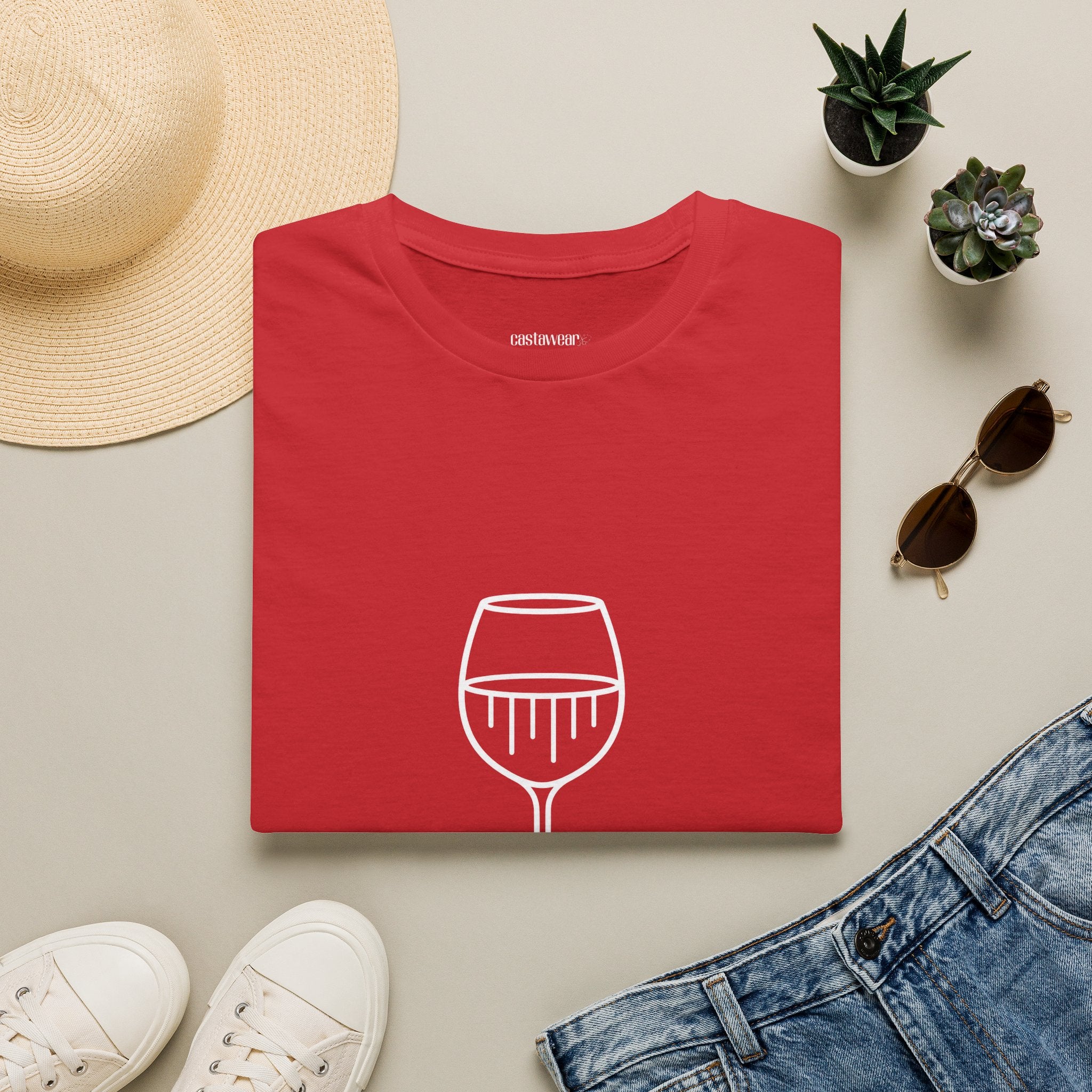 Confio nas Pernas do Vinho T-Shirt
