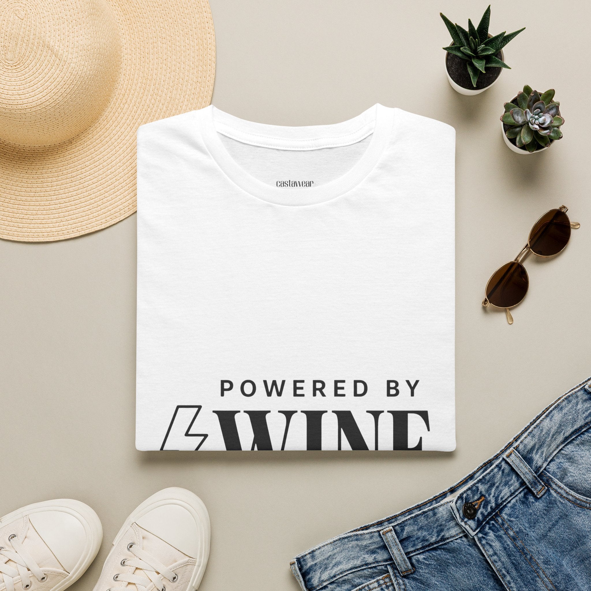 Powered by Wine T-Shirt