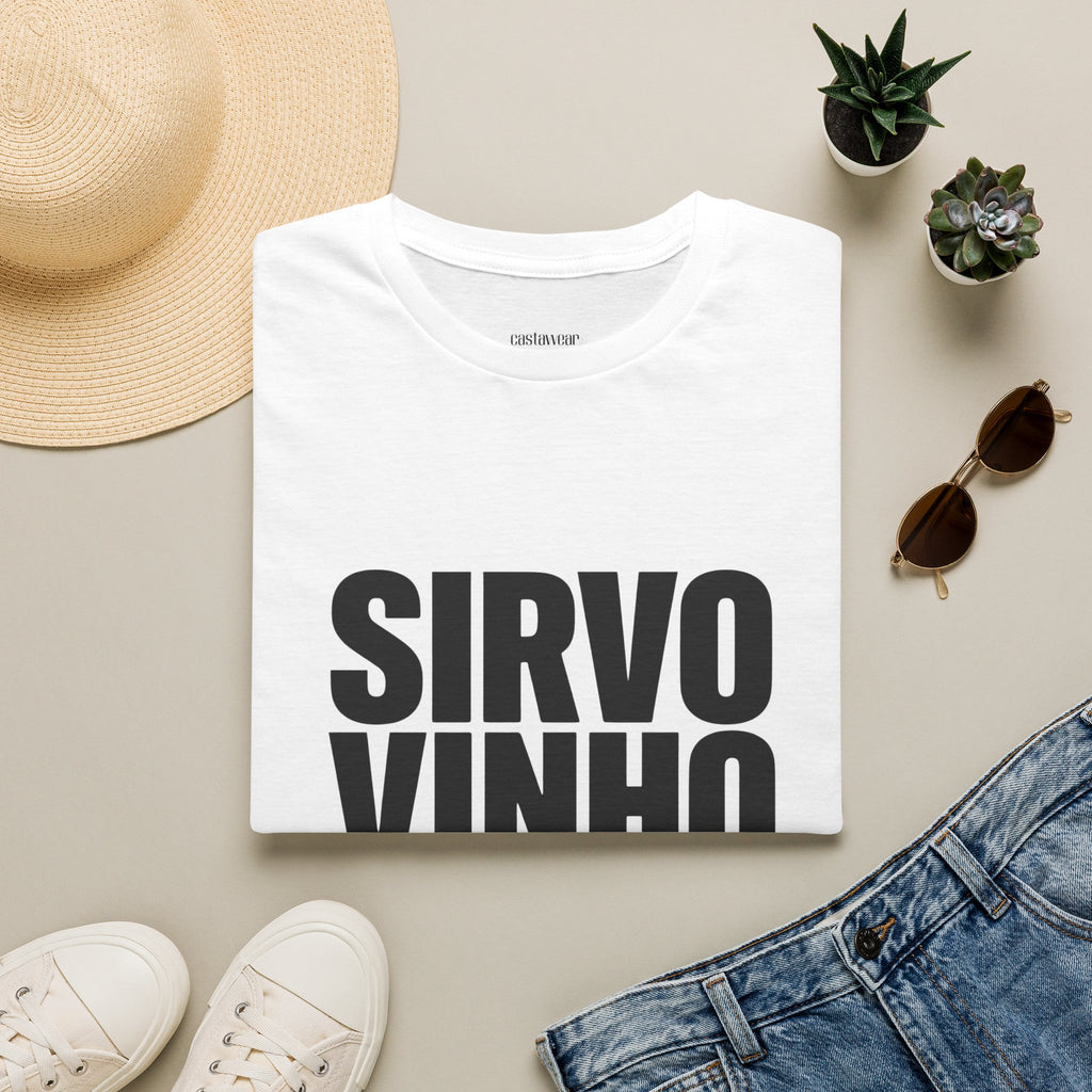 Sirvo vinho T-Shirt