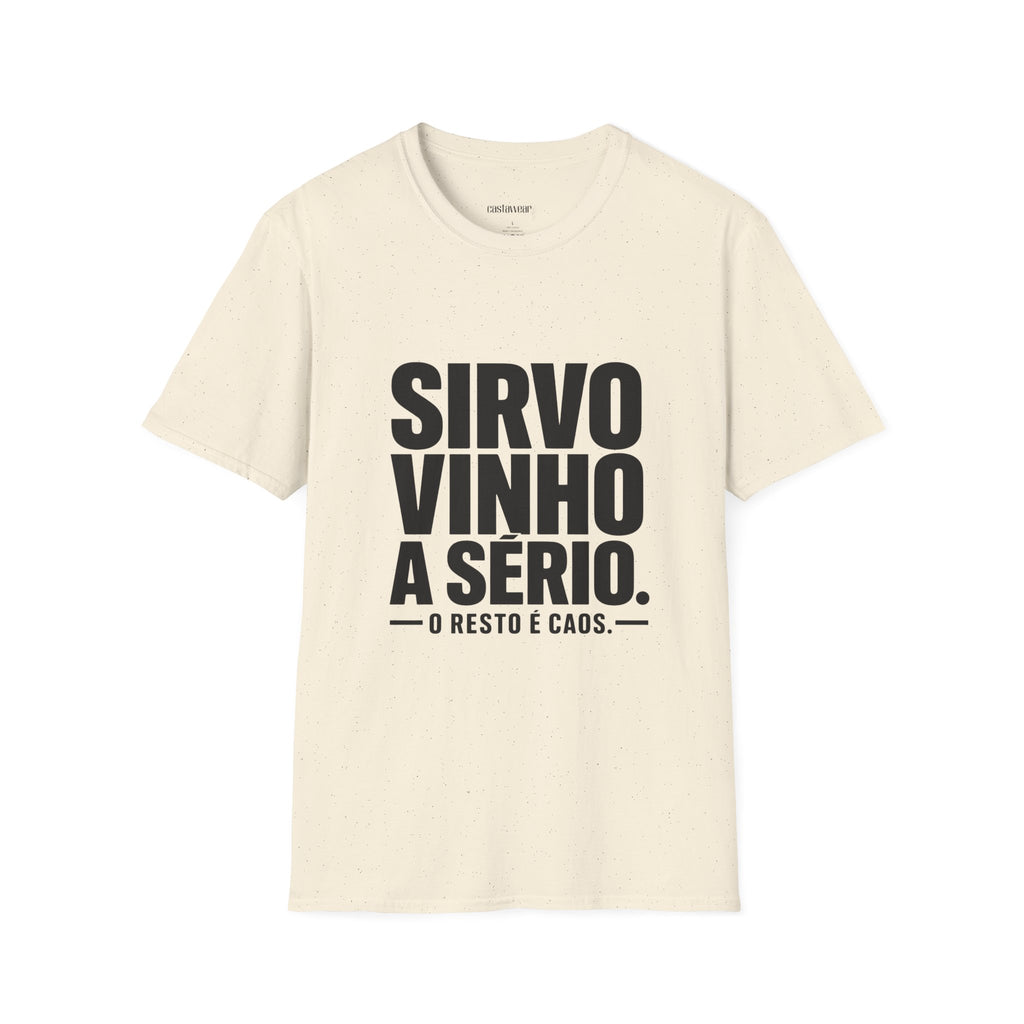 Sirvo vinho T-Shirt