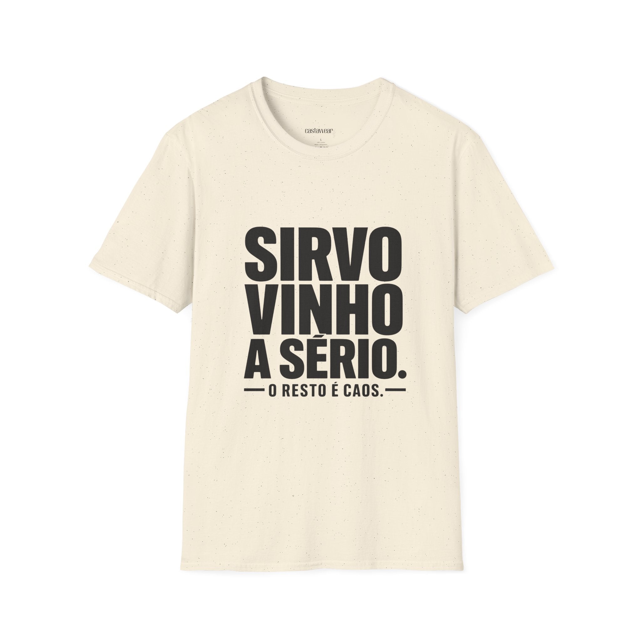 Sirvo vinho T-Shirt