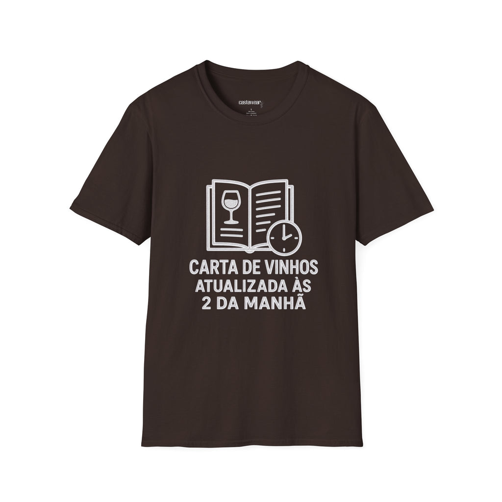 Carta de Vinhos T-Shirt