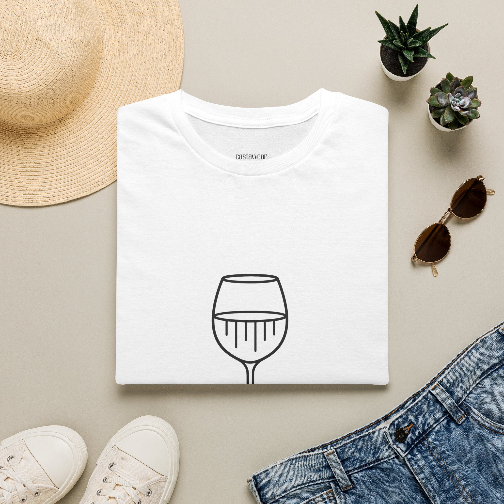 Confio nas Pernas do Vinho T-Shirt