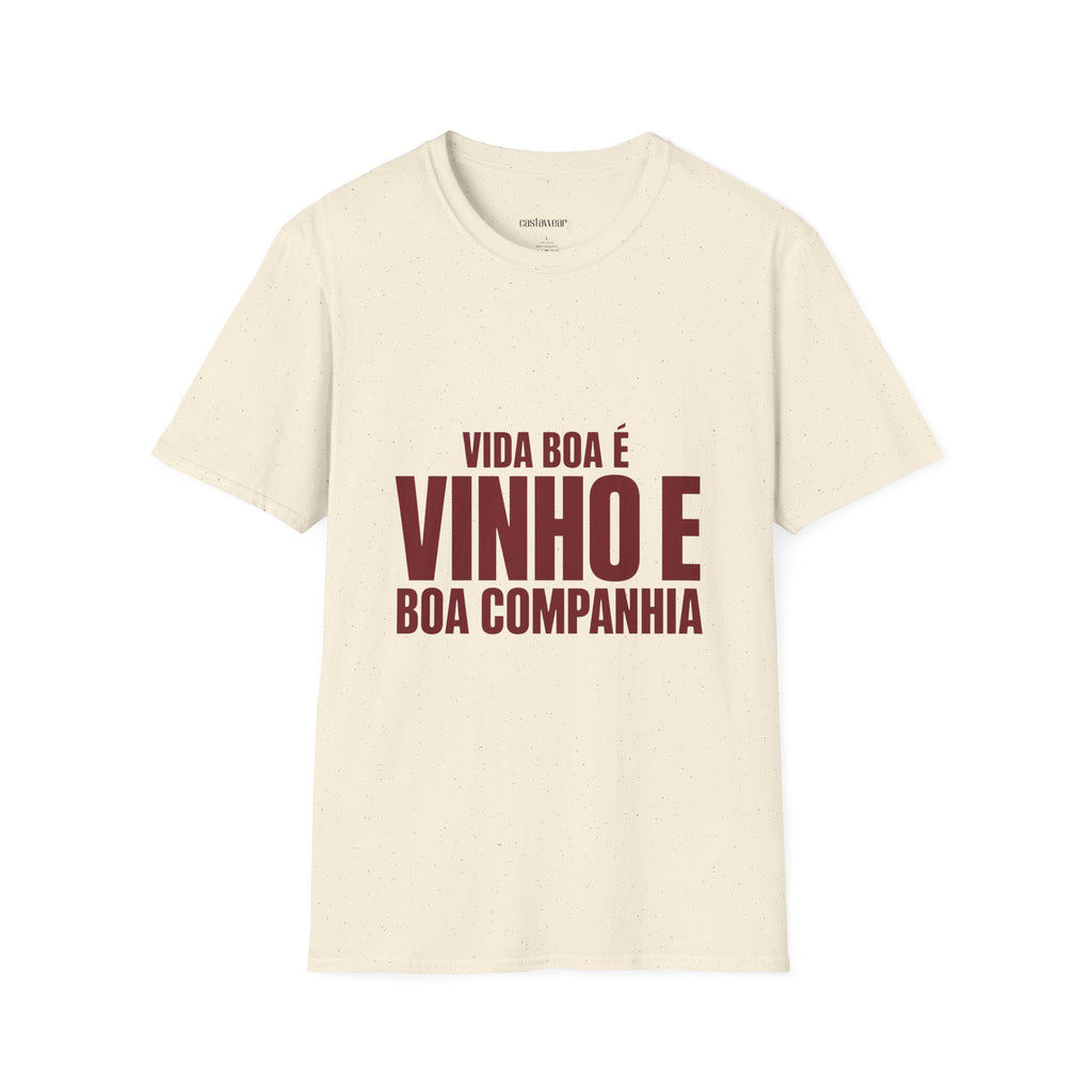 Vinho e Boa Companhia T-Shirt