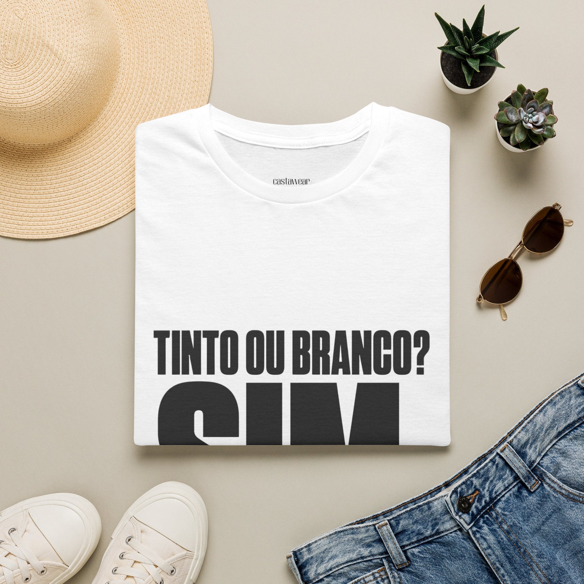 Tinto ou Branco T-Shirt