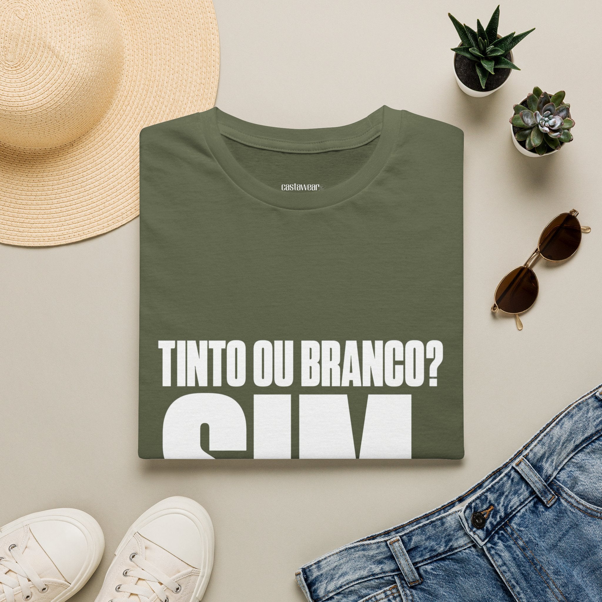 Tinto ou Branco T-Shirt