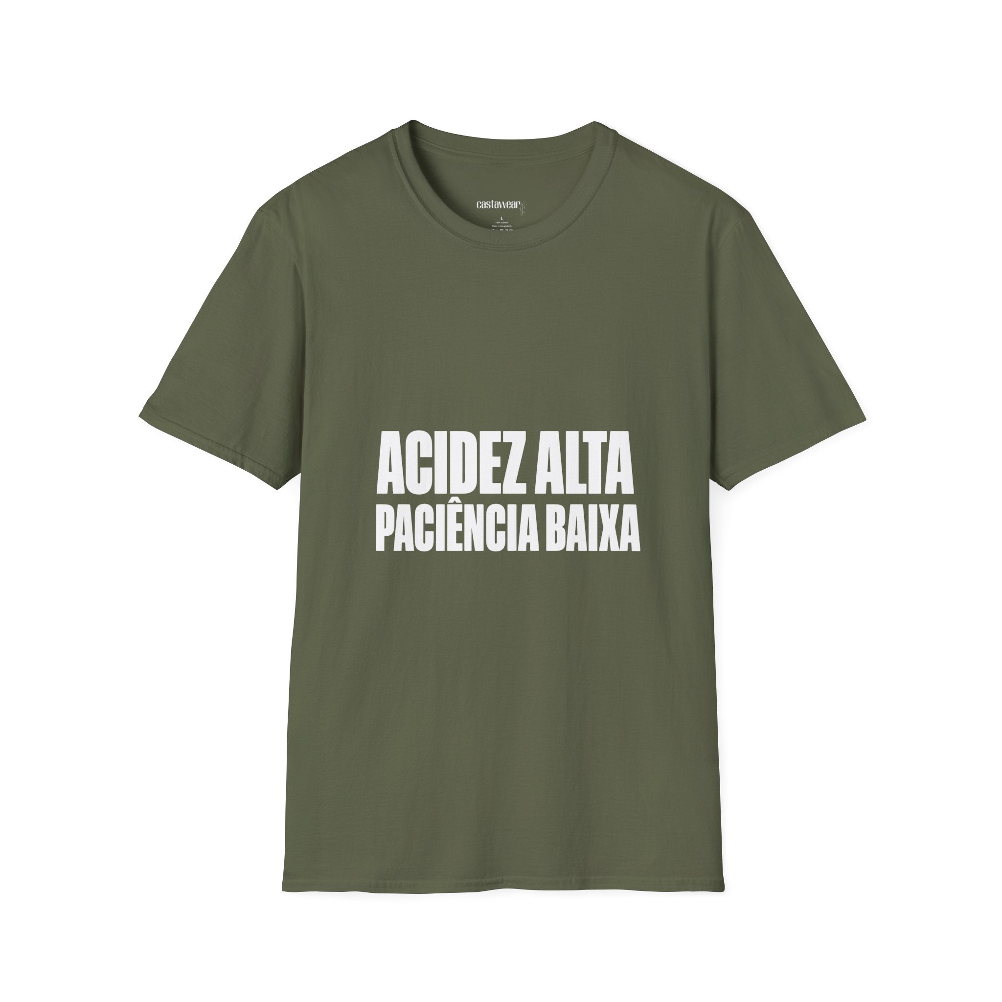 Acidez Alta, Paciência Baixa T-Shirt