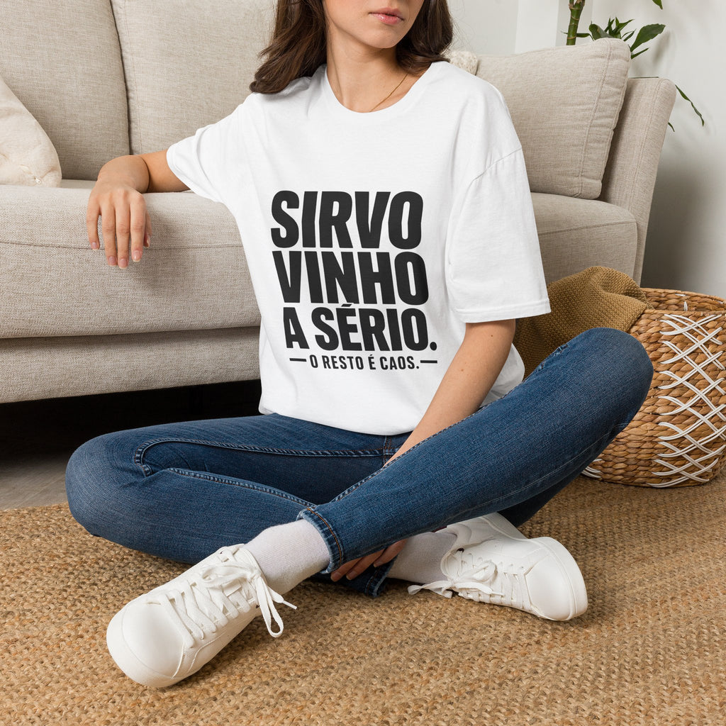 Sirvo vinho T-Shirt