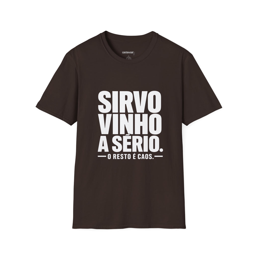 Sirvo vinho T-Shirt