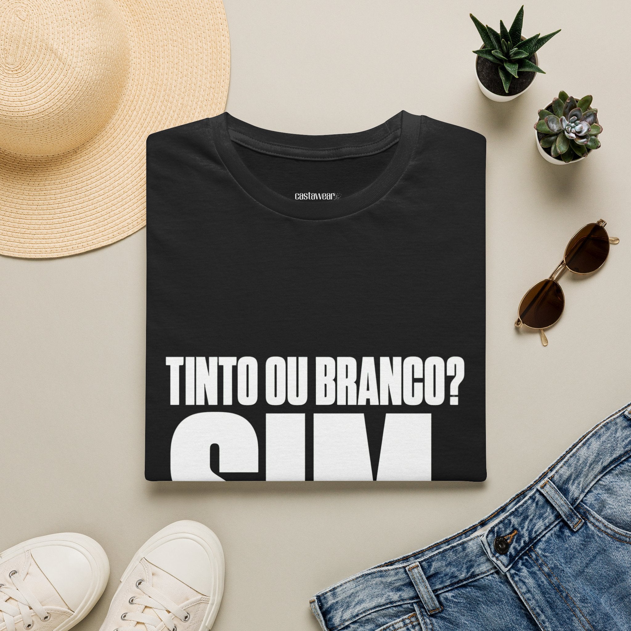 Tinto ou Branco T-Shirt