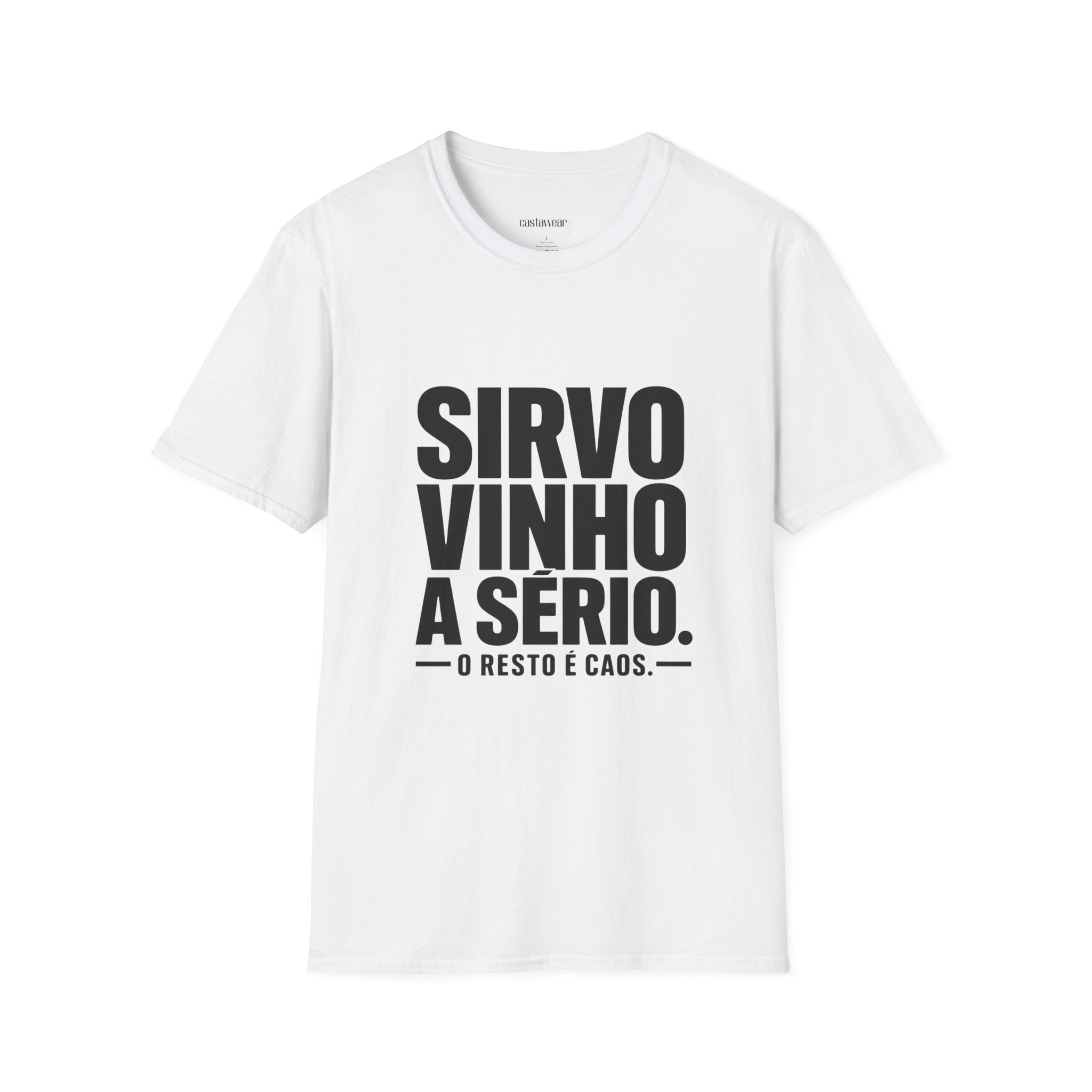 Sirvo vinho T-Shirt