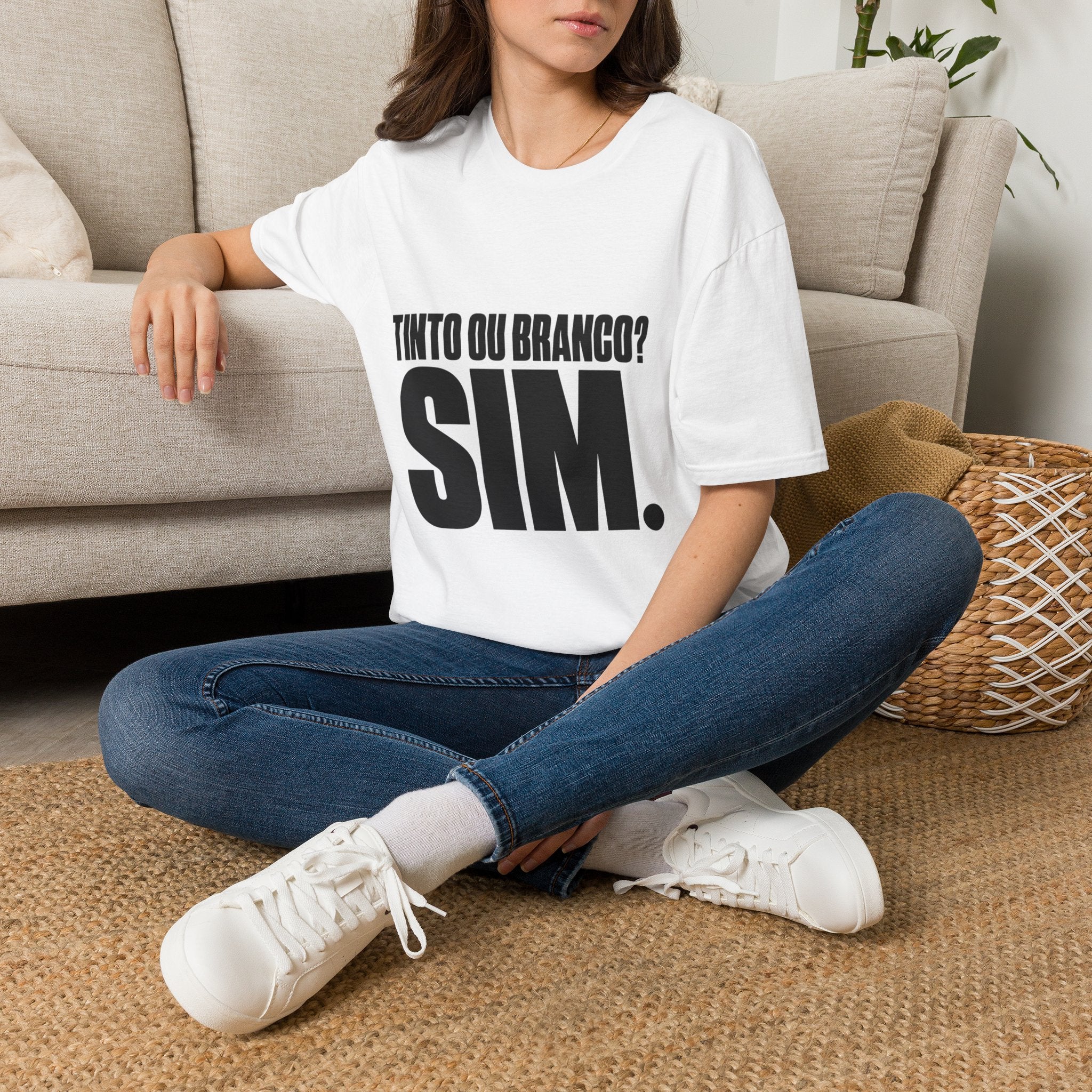 Tinto ou Branco T-Shirt