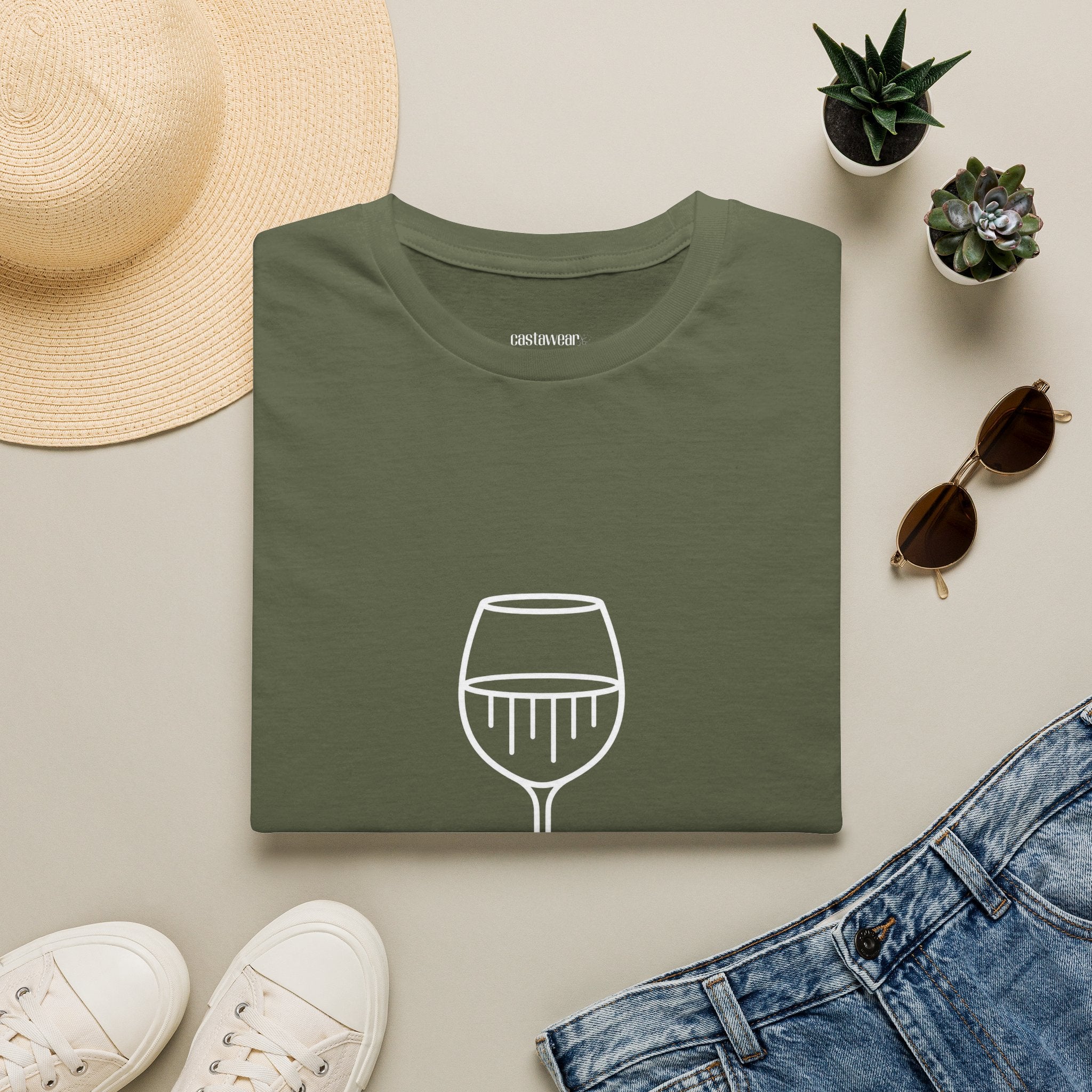 Confio nas Pernas do Vinho T-Shirt