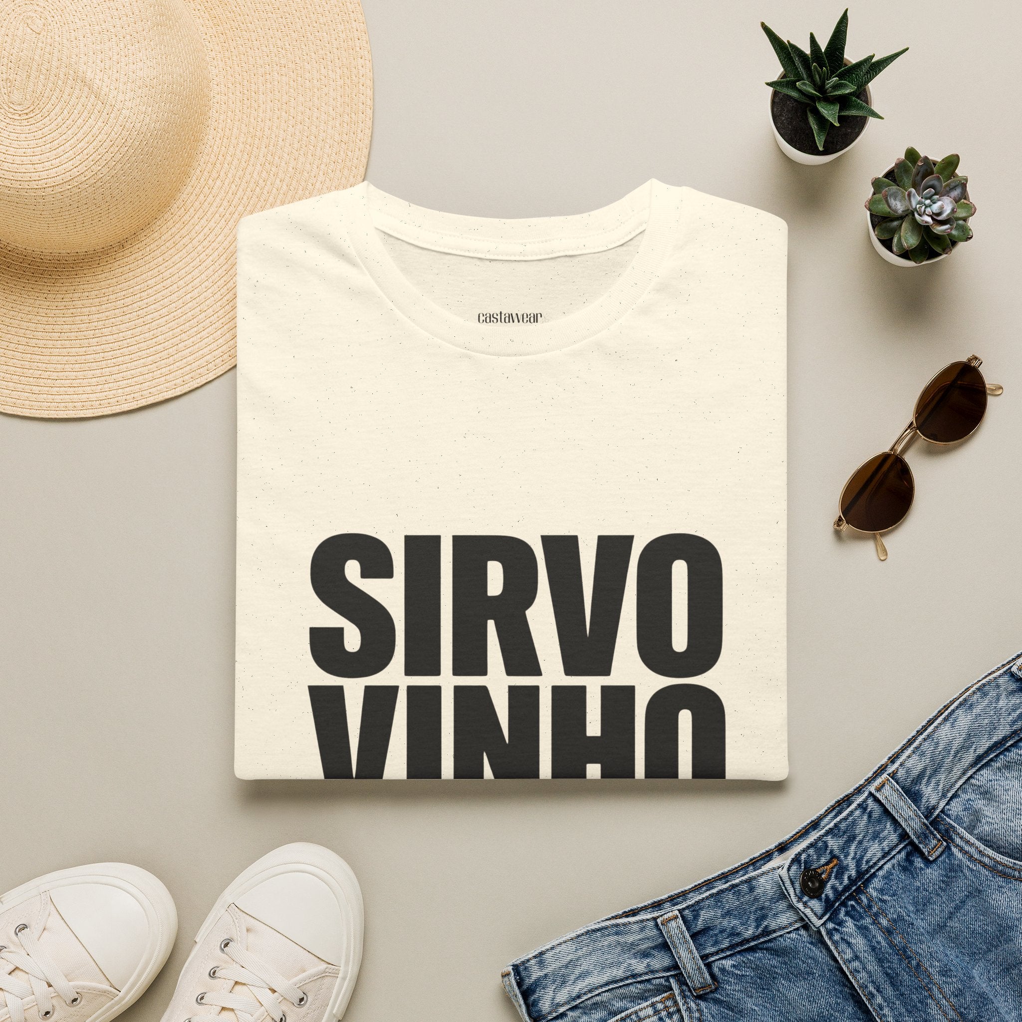 Sirvo vinho T-Shirt