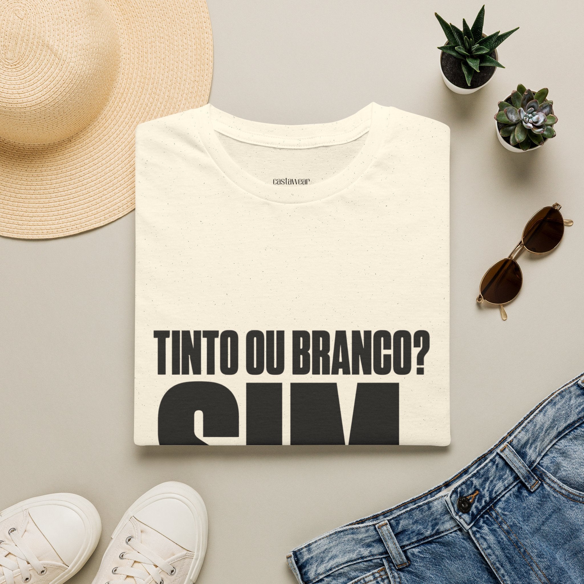 Tinto ou Branco T-Shirt