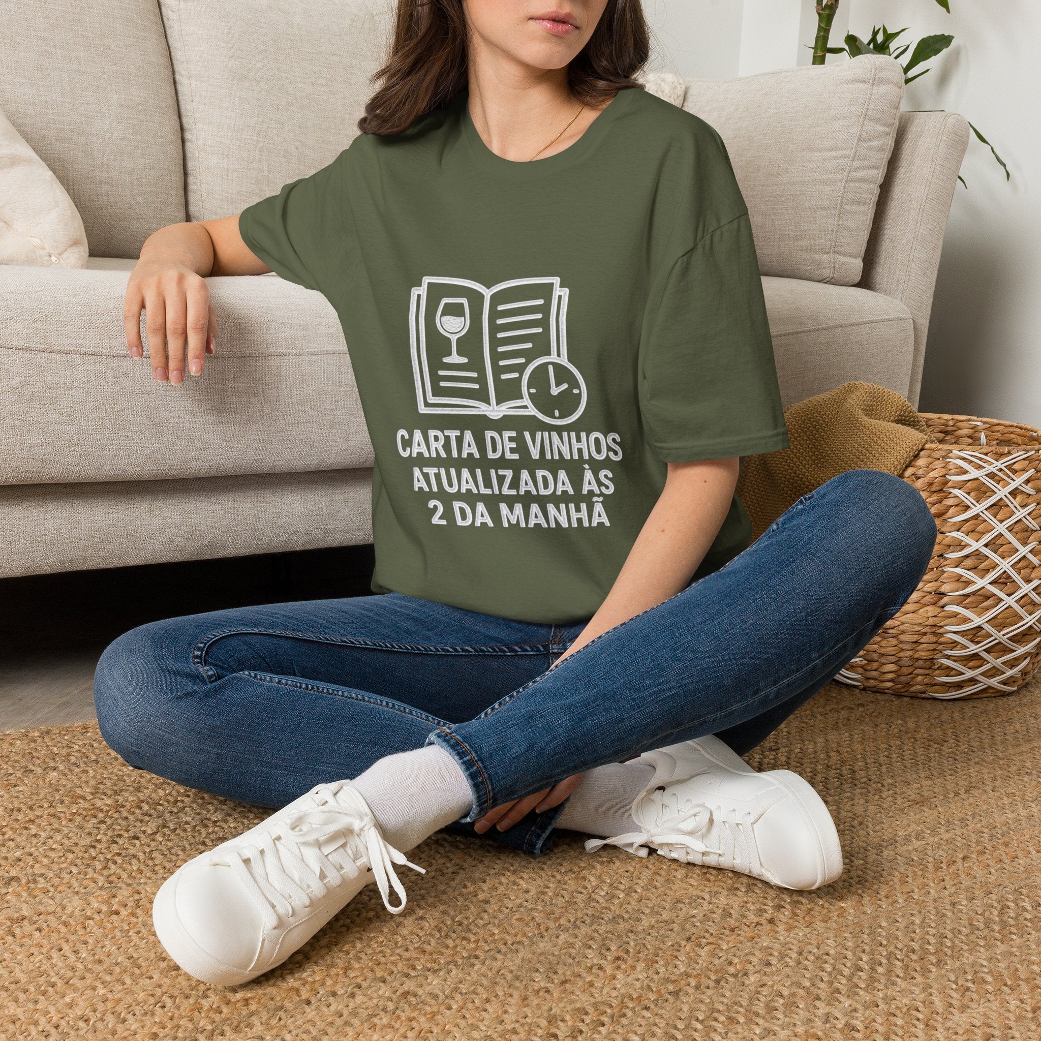 Carta de Vinhos T-Shirt