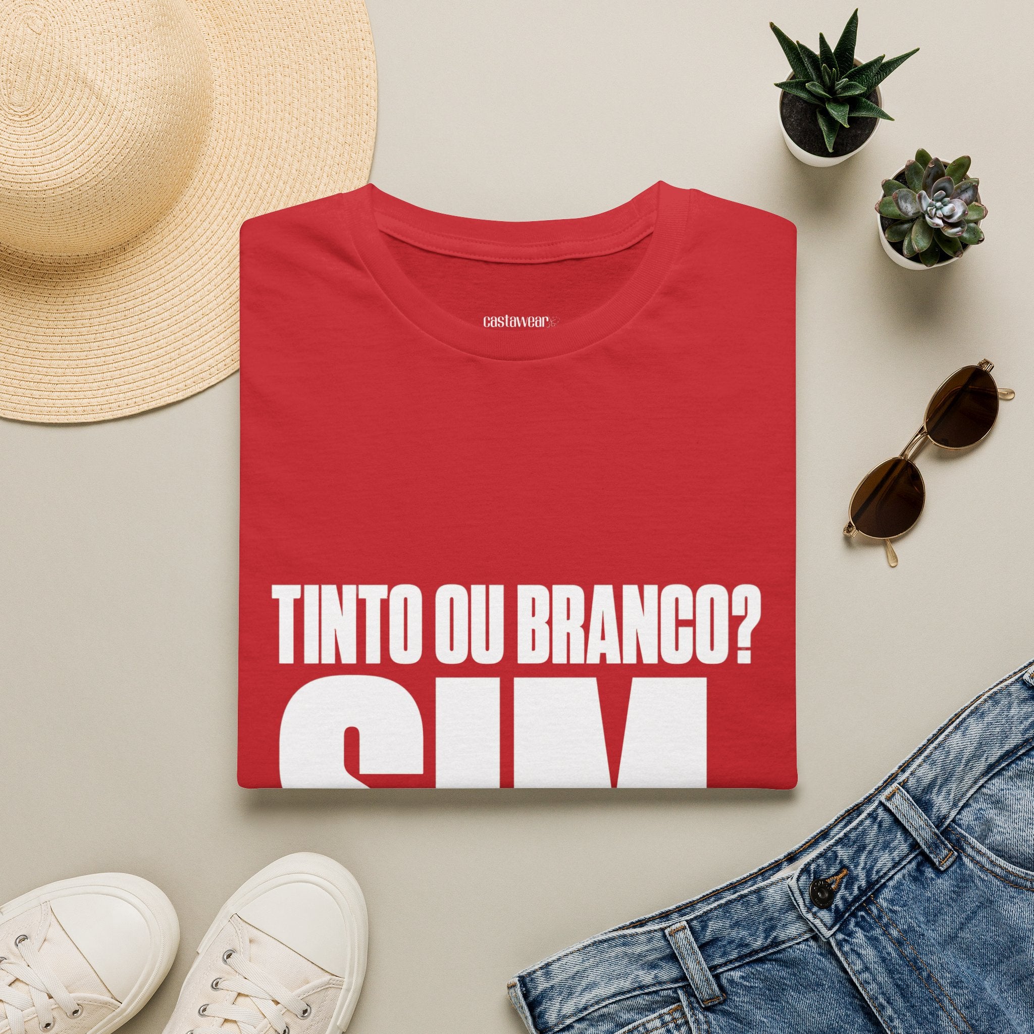 Tinto ou Branco T-Shirt