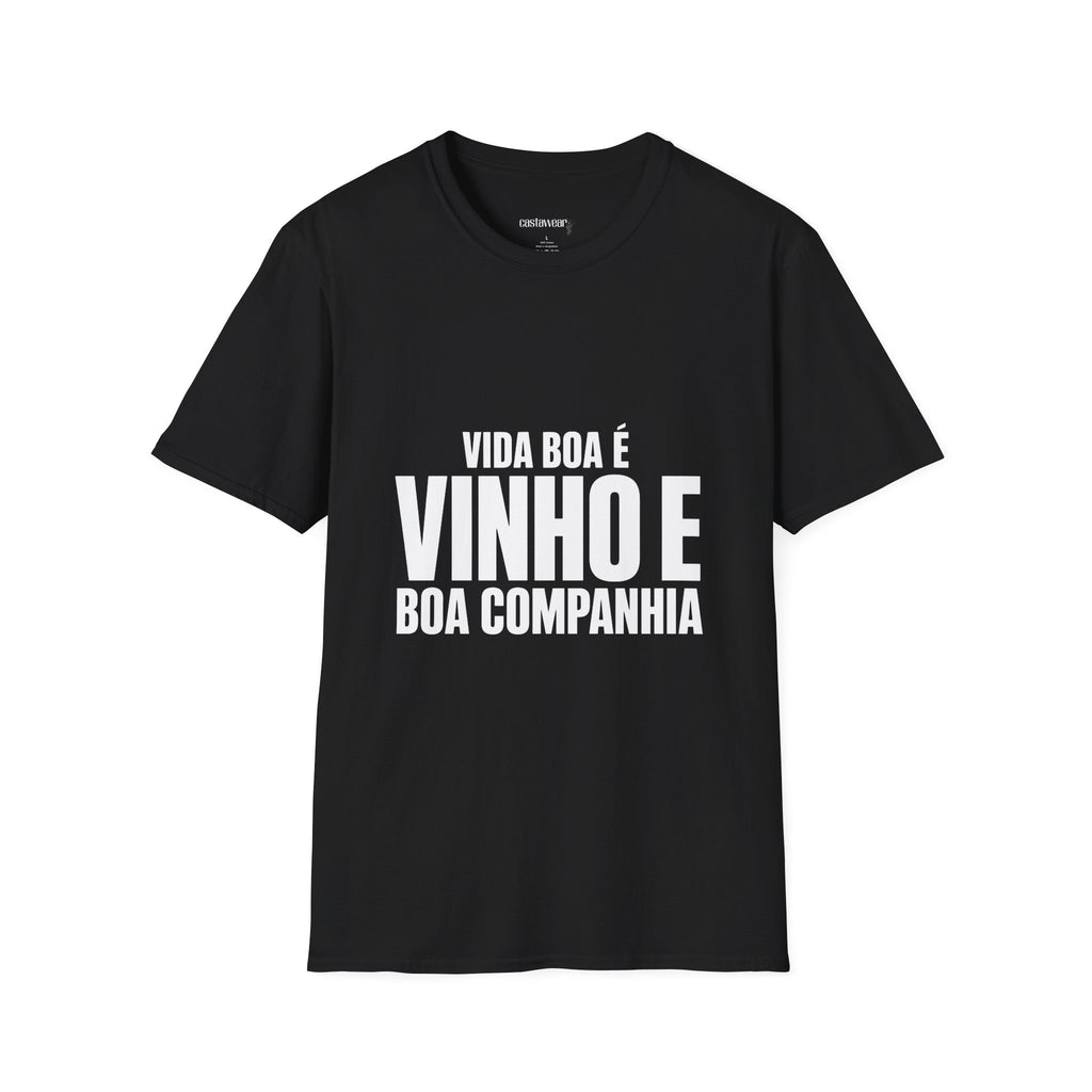 Vinho e Boa Companhia T-Shirt