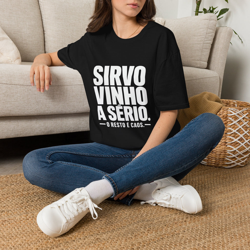 Sirvo vinho T-Shirt