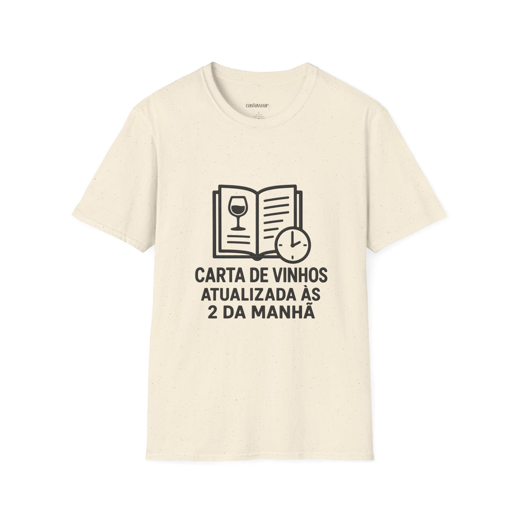 Carta de Vinhos T-Shirt