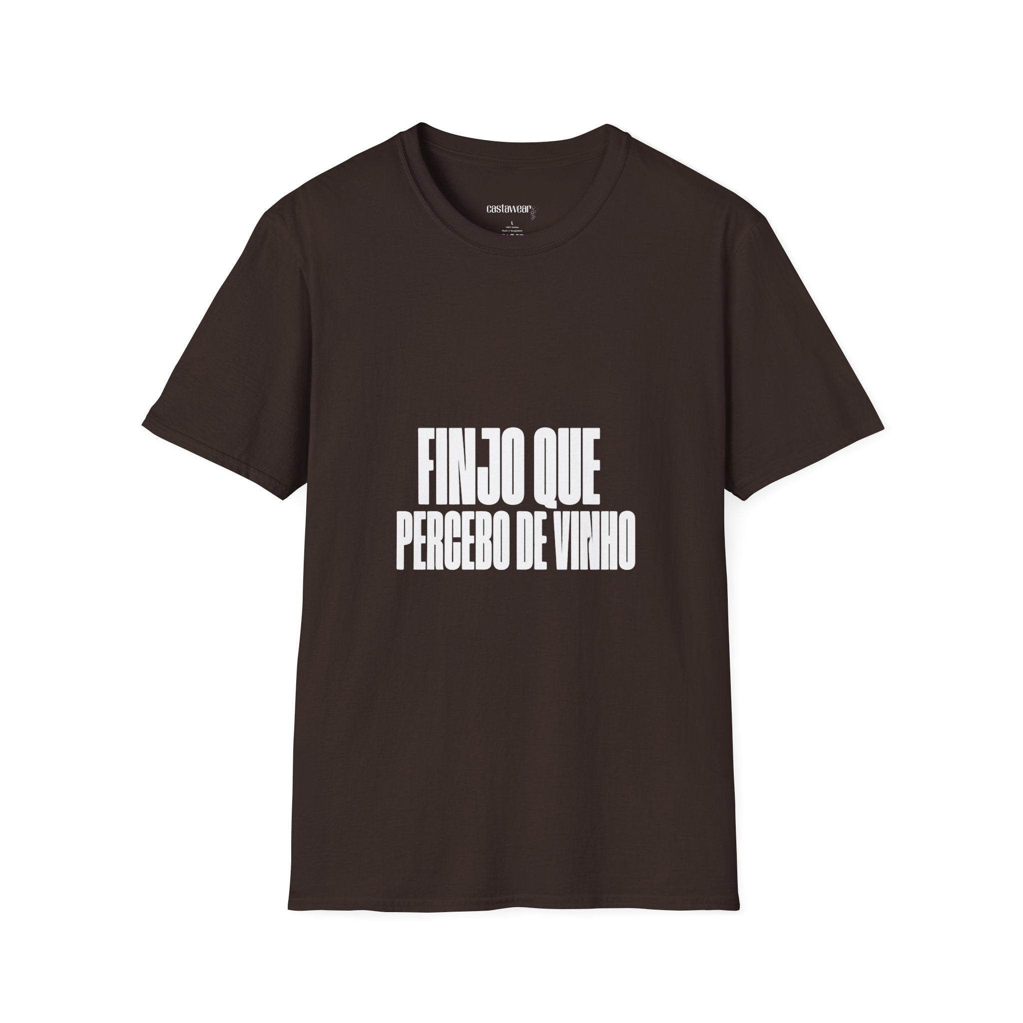 Finjo que percebo de Vinho T-Shirt