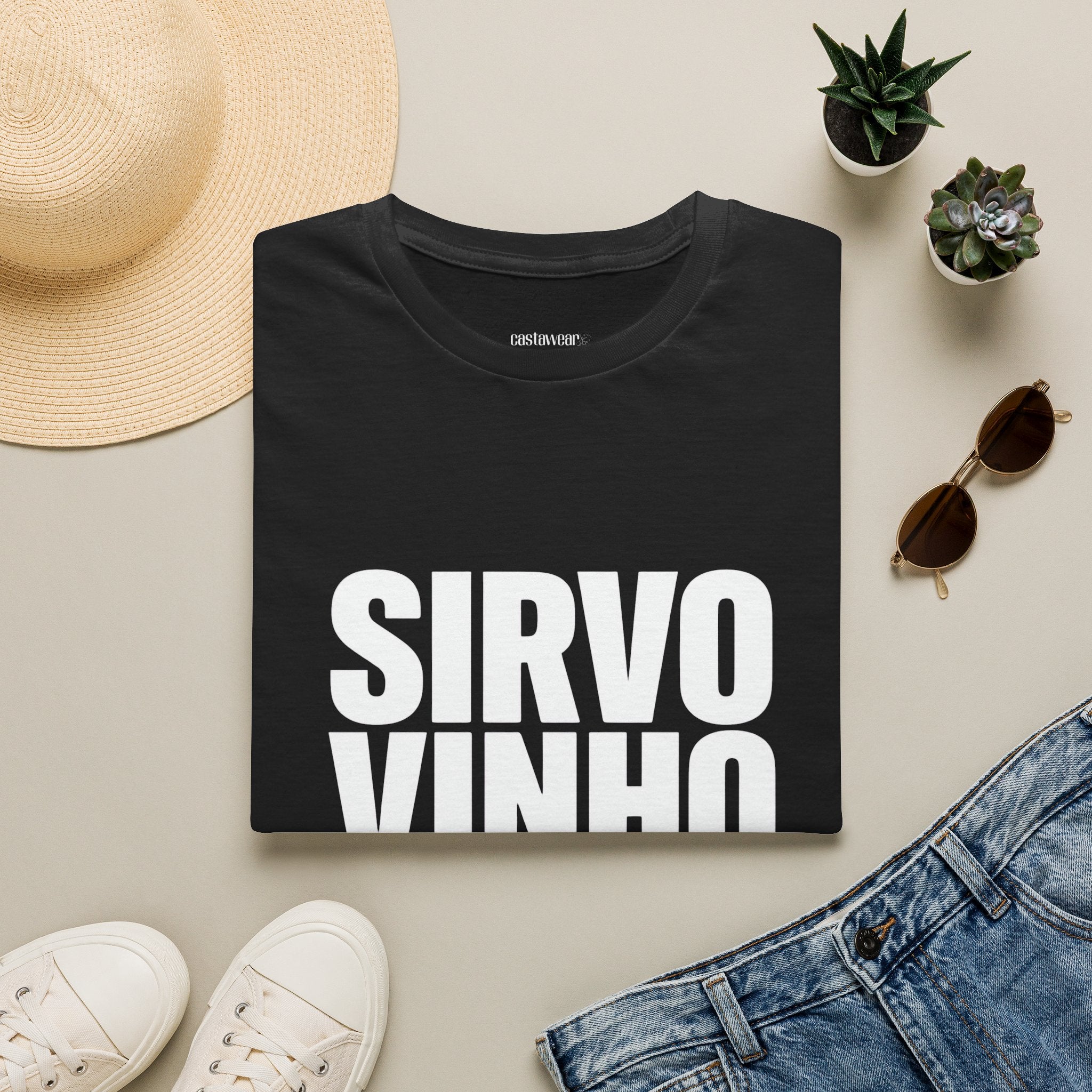 Sirvo vinho T-Shirt
