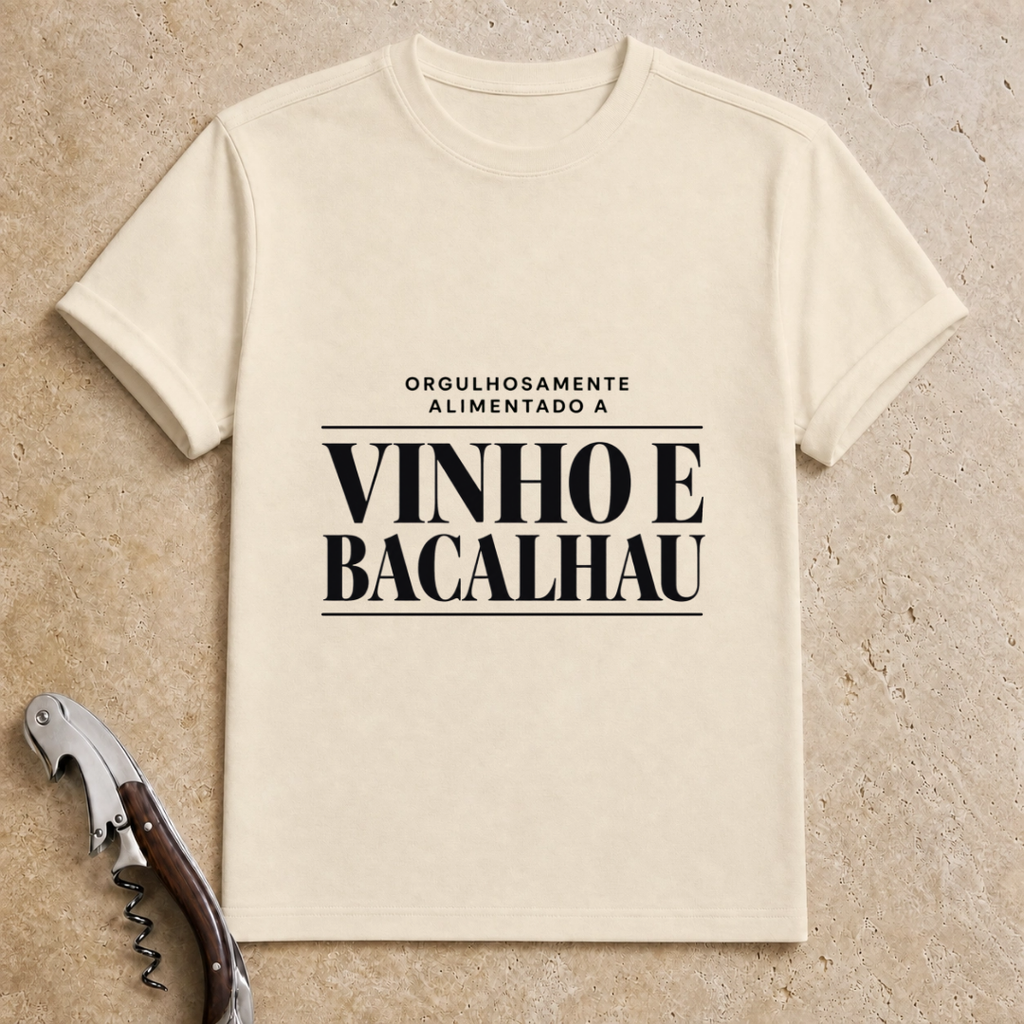 Vinho e Bacalhau T-Shirt