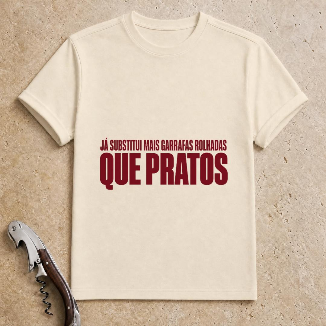 Garrafa Rolhada T-Shirt