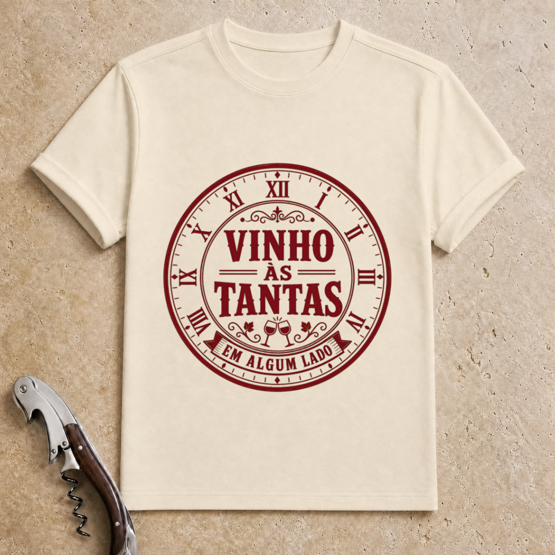 Vinhos às Tantas T-Shirt