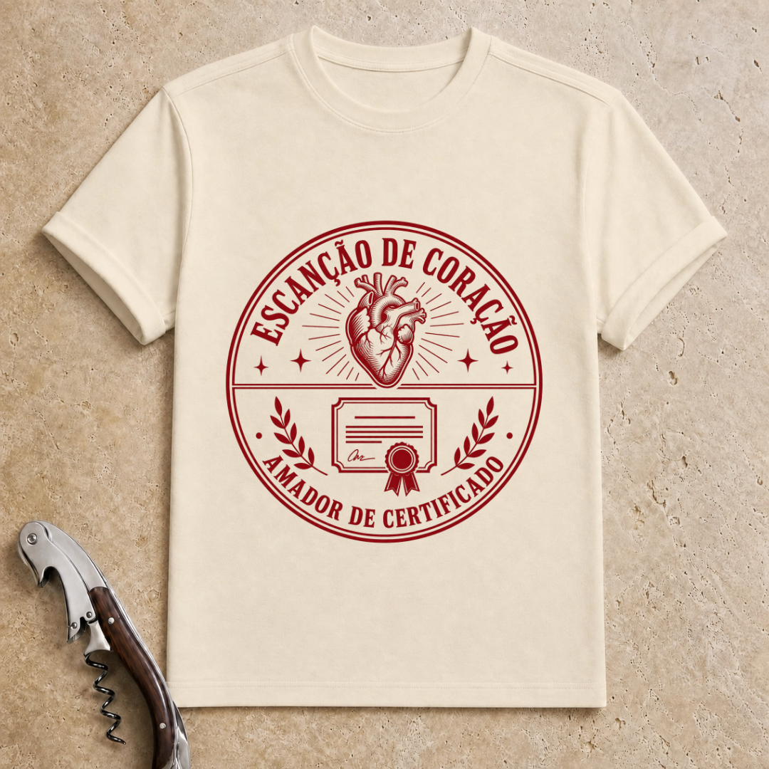 Escanção de coração T-Shirt