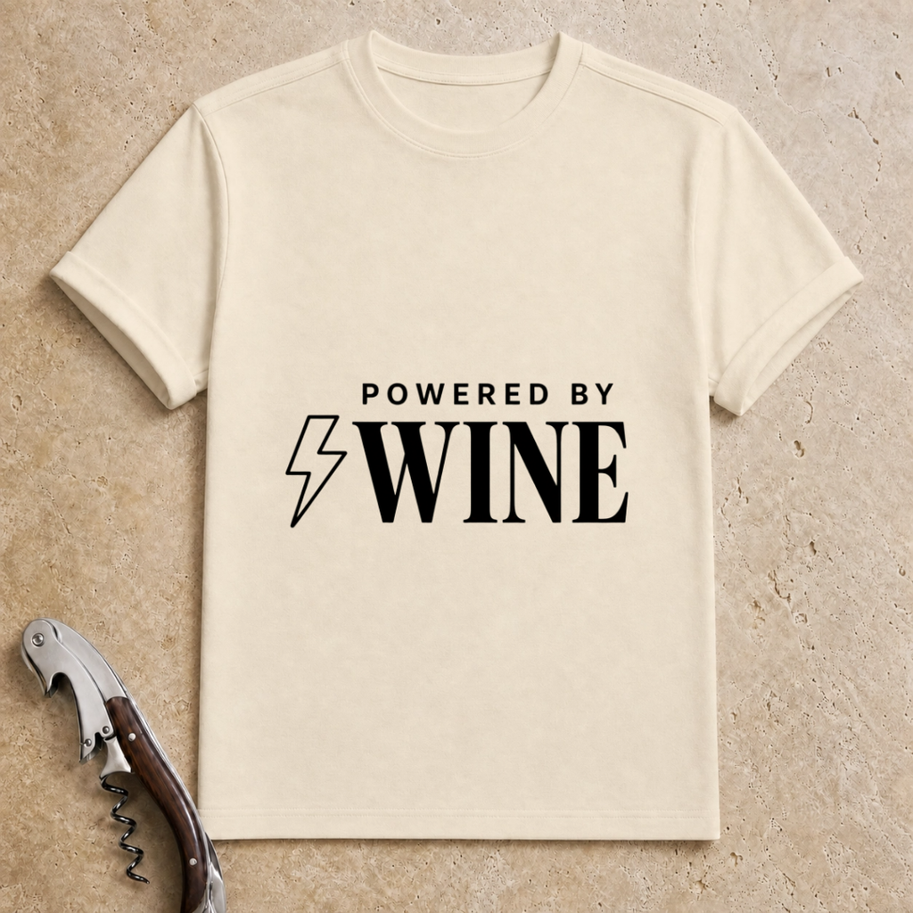 Powered by Wine T-Shirt