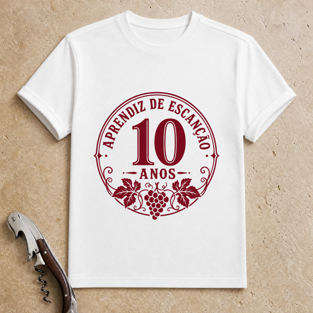 10 Anos Escanção T-Shirt