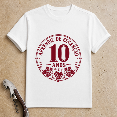 10 Anos Escanção T-Shirt