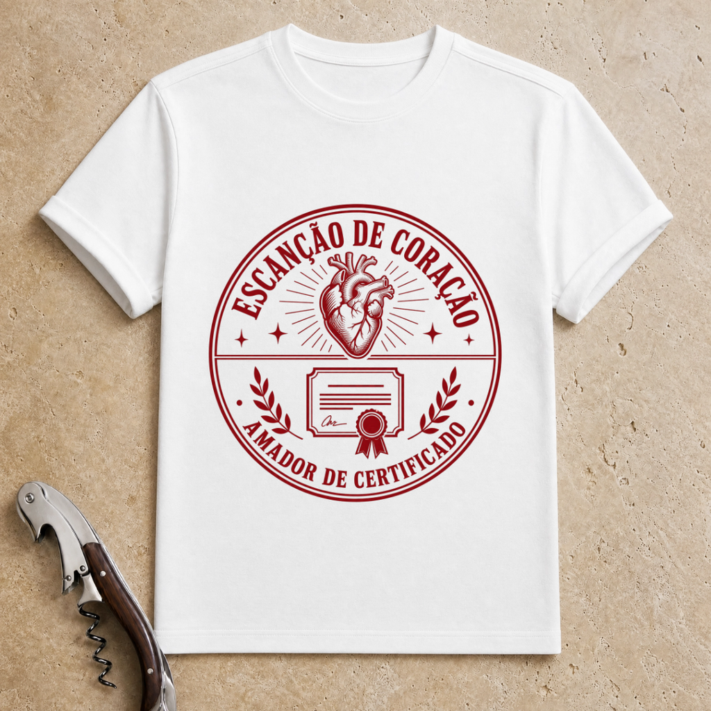 Escanção de coração T-Shirt