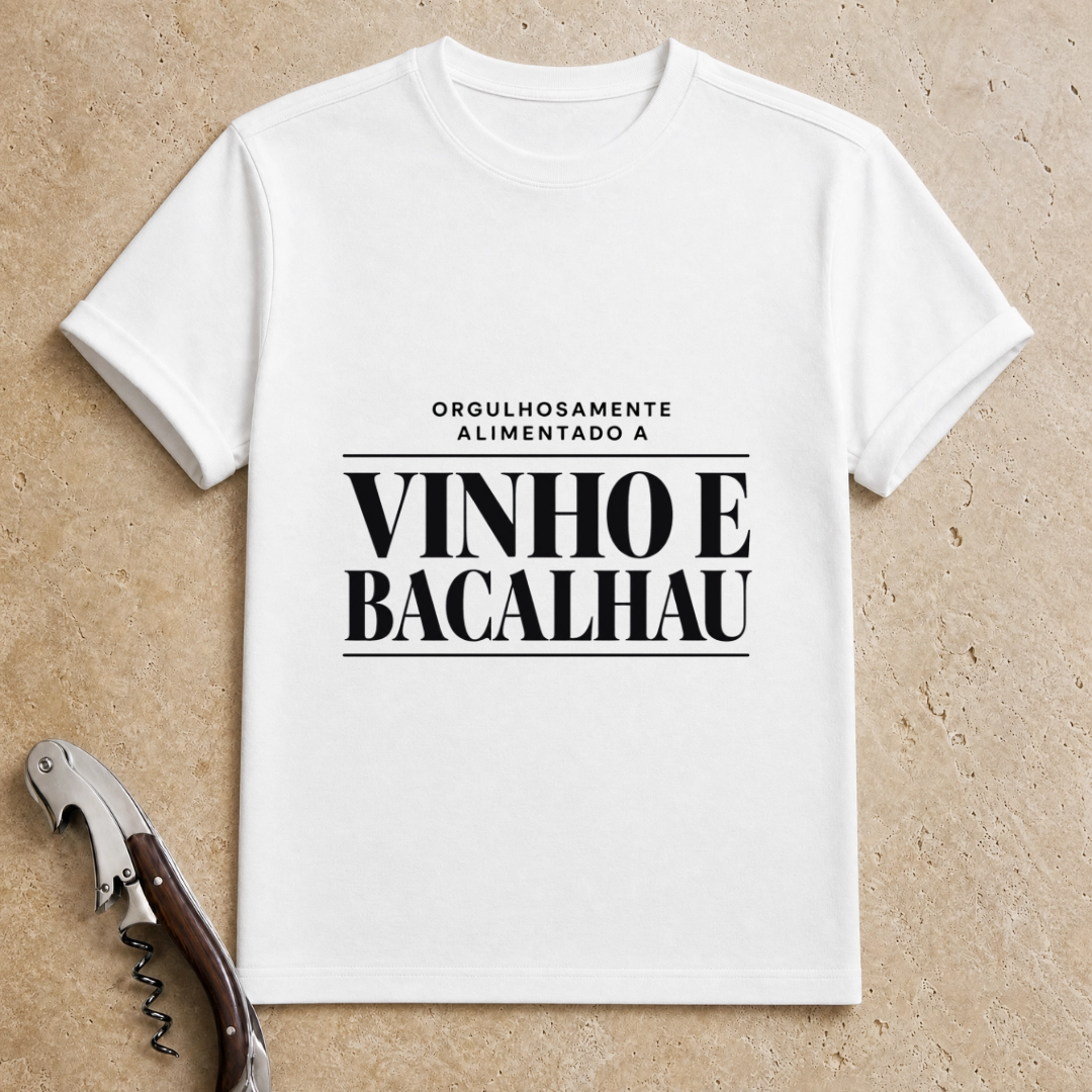 Vinho e Bacalhau T-Shirt