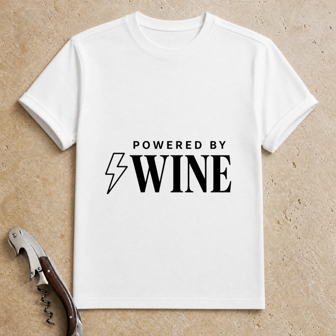 Powered by Wine T-Shirt