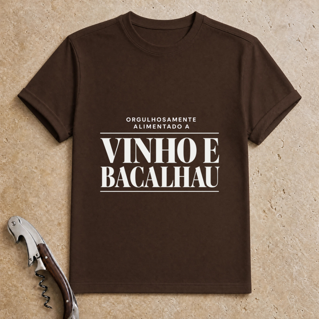 Vinho e Bacalhau T-Shirt