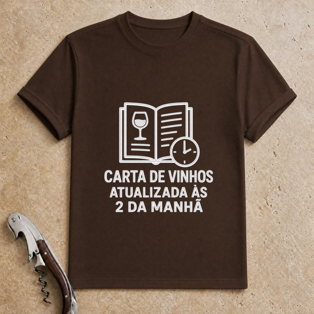 Carta de Vinhos T-Shirt