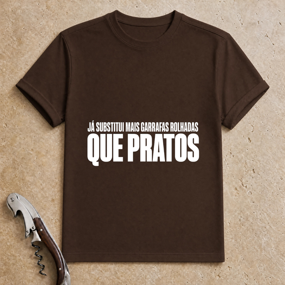 Garrafa Rolhada T-Shirt