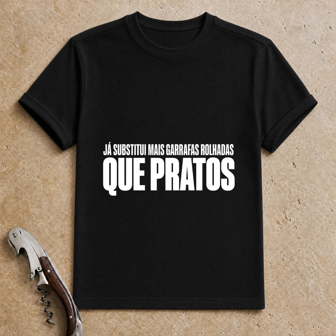 Garrafa Rolhada T-Shirt