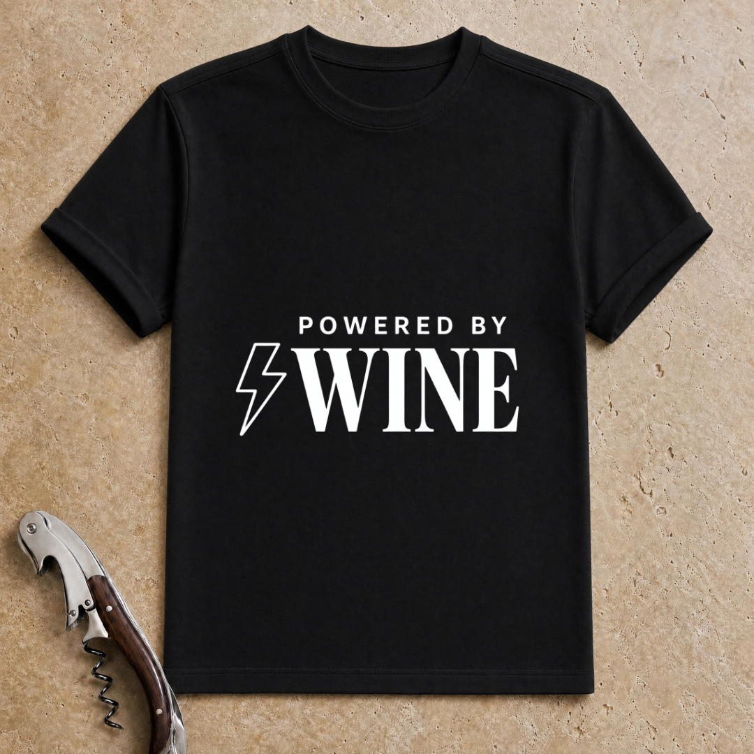 Powered by Wine T-Shirt