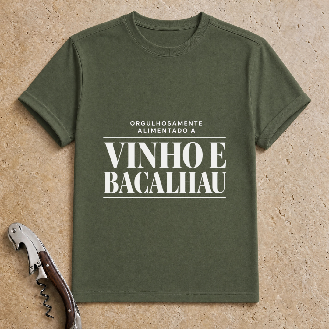 Vinho e Bacalhau T-Shirt