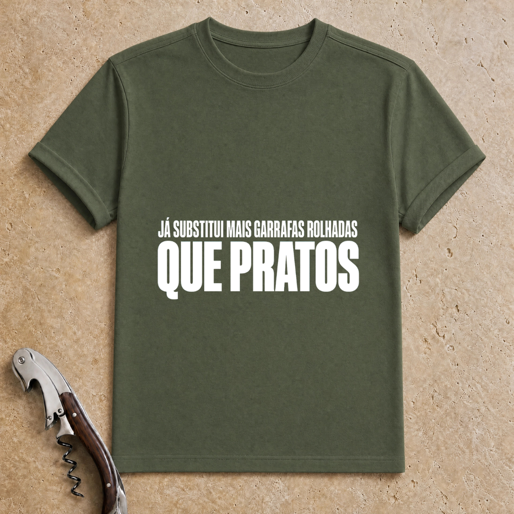 Garrafa Rolhada T-Shirt